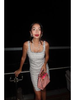 Contemponari - Dirty Dancing Textured Embellished Dress