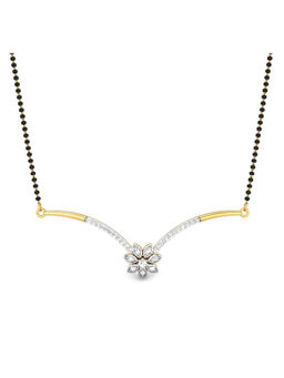 Candere by Kalyan Jewellers - Everlite Collection 18K (750) Yellow Gold Mangalsutra Pendant for Women