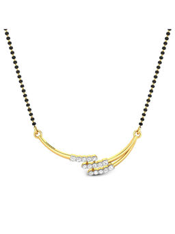 Candere by Kalyan Jewellers - Everlite Collection 18K (750) Yellow Gold Mangalsutra Pendant for Women