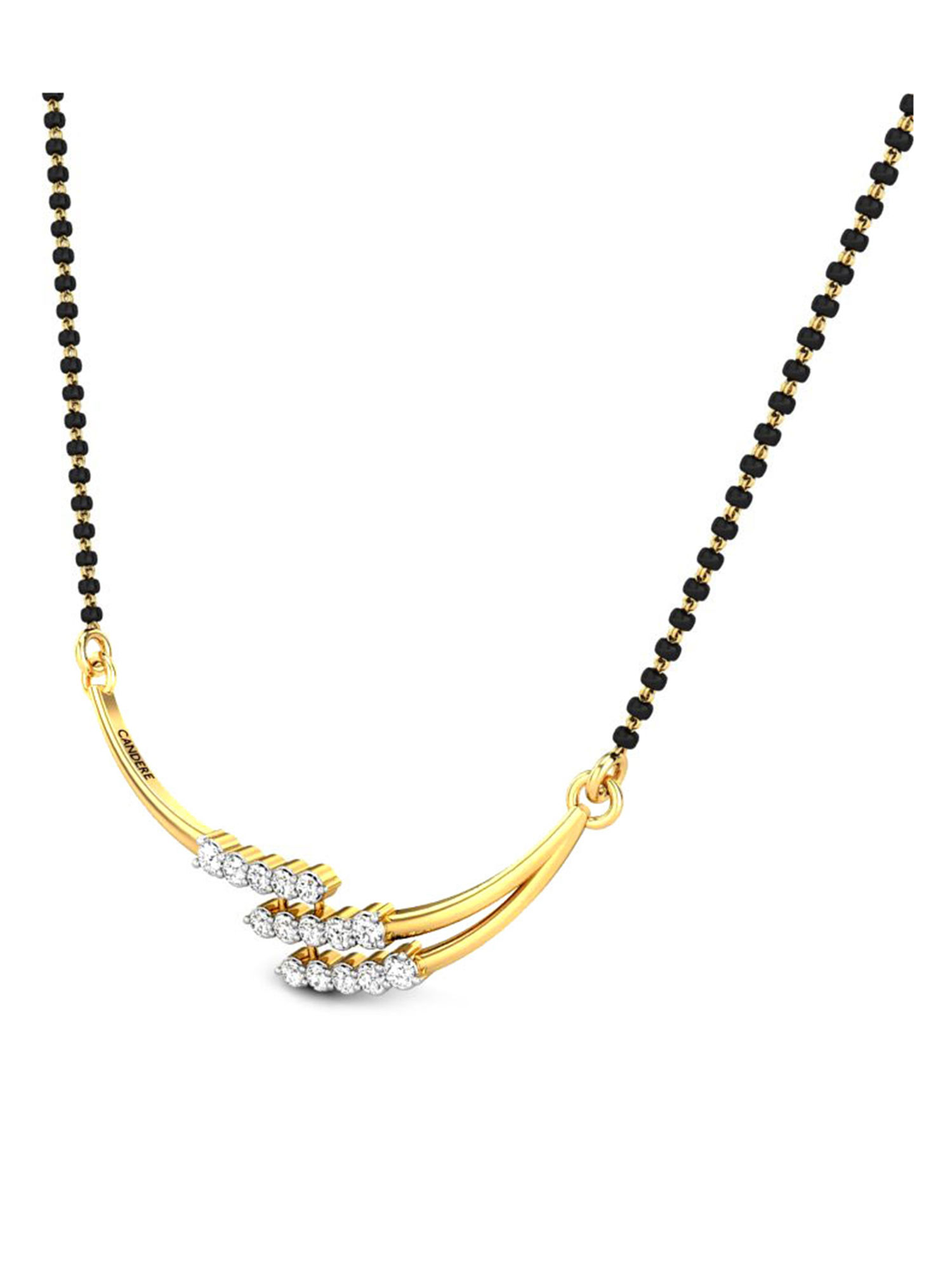 Yellow Gold Mangalsutra Pendant for 