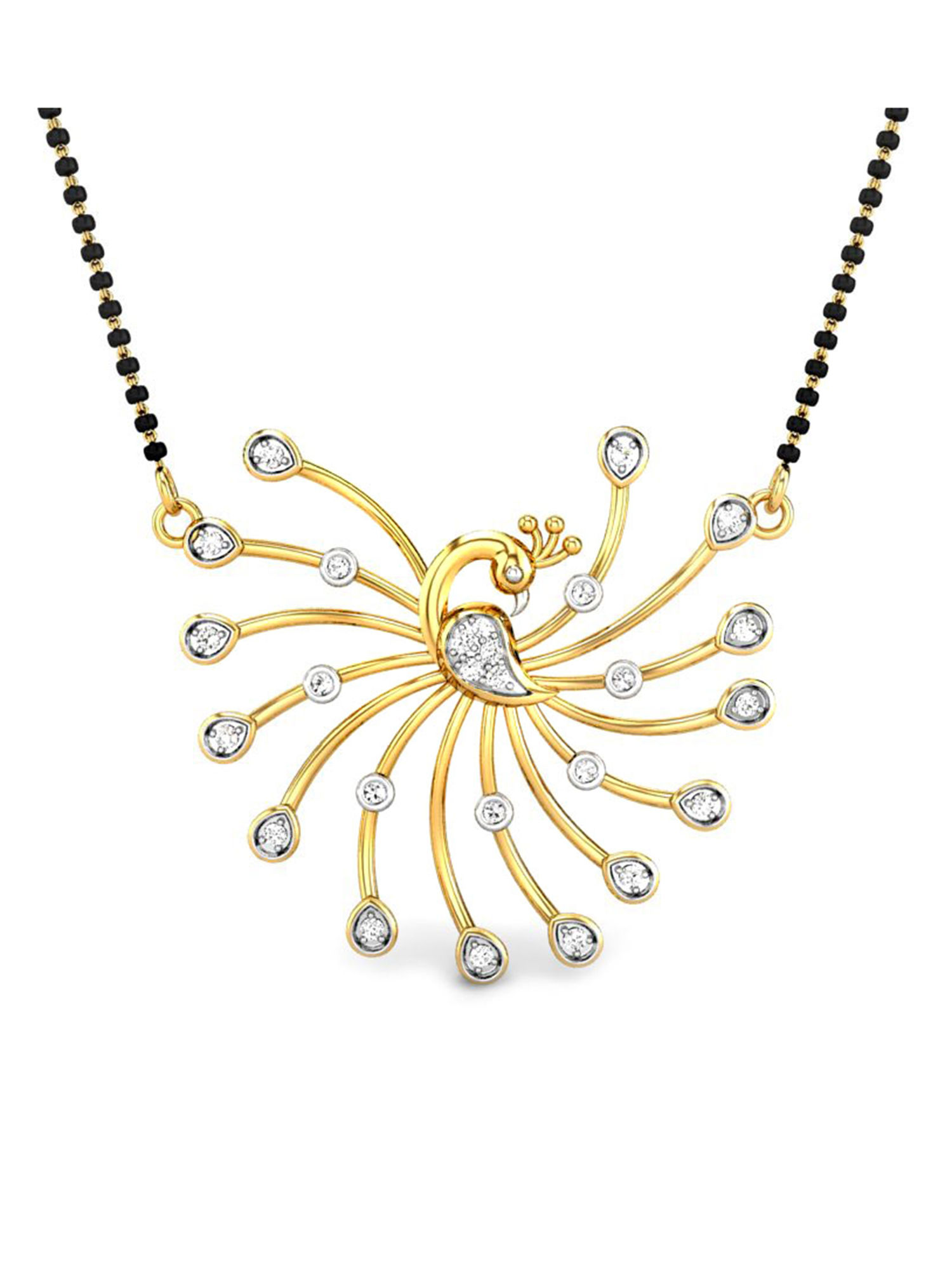 Yellow Gold Mangalsutra Pendant for 
