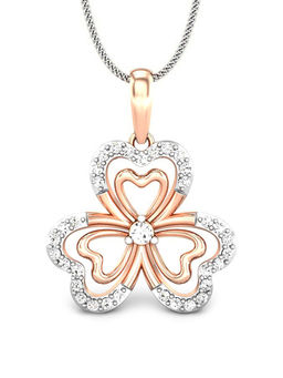 Candere by Kalyan Jewellers - Everlite Collection 18K (750) Rose Gold Pendant for Women