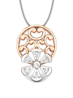 Candere by Kalyan Jewellers - Everlite Collection 18K (750) Rose Gold Pendant for Women