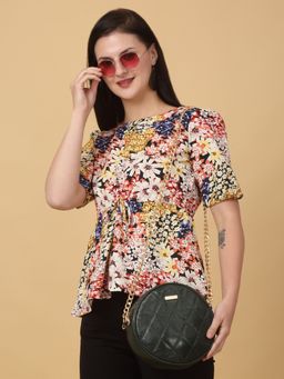 Teakwood - Women Round Green Quilted Leather Sling Bag