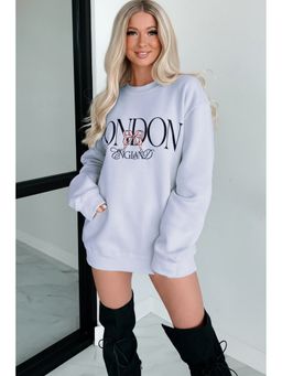 AAREIN - Blue London Printed Sweatshirt