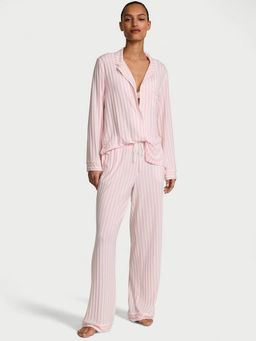 Victoria's Secret - Multi-Color Stripes Regular Shirt and Pyjama (Set of 2)