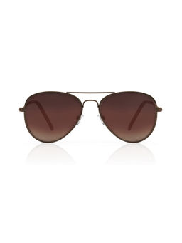 Fastrack - Brown Aviator Sunglasses (M138BR2V)