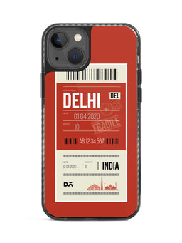 DailyObjects - Delhi City Tag Stride 2.0 Case Cover For iPhone 13-6.1-inch