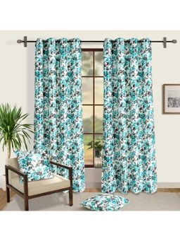 Swayam - 90% Blackout Eyelet Hanging Door Curtain Pack of 2