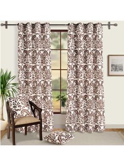 Swayam - 90% Blackout Eyelet Hanging Door Curtain Pack of 2