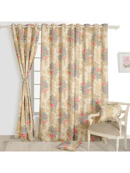 Swayam - 80% Blackout Eyelet Hanging Door Curtain Pack of 2