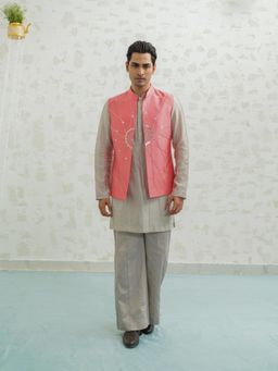 Runit Gupta - Flamingo Rays Nehru Jacket