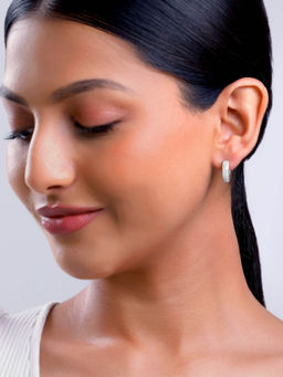 GIVA - 925 Silver Classic Admiring Hoop Earrings