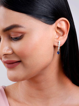 GIVA - 925 Silver Infinity Dangler Earrings