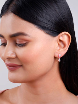 GIVA - 925 Silver Rose Gold Hilary Earrings