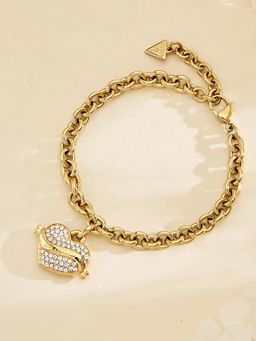 Guess - Women Vintage Heart Gold Plated Bracelet
