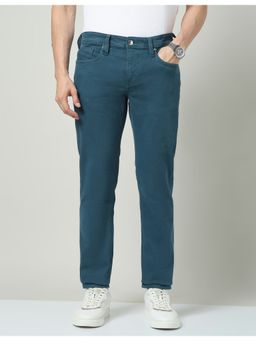 AD By Arvind - Blue Slim Fit Mid-Rise Jeans