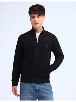 Flying Machine - Cotton Black Full Sleeves Sweatshirt