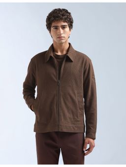Flying Machine - Brown Cotton Full Sleeves Men Sweatshirt