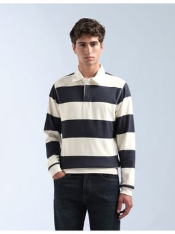 Flying Machine - Cotton Full Sleeves Beige Sweatshirt