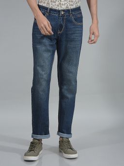 CRIMSOUNE CLUB - Men Blue Jeans