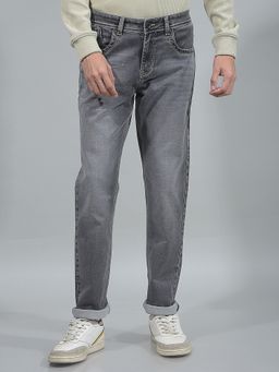 CRIMSOUNE CLUB - Grey Men Jeans