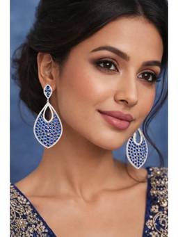 Miora - Silver Cz Earrings