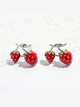 Miora - Red Strawberry Earrings