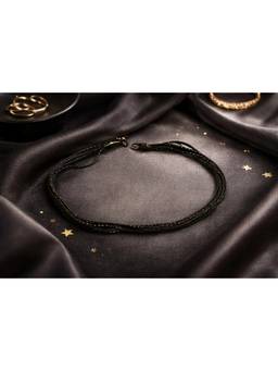 Miora - Black Elegant Multi-Strand Crystal Beaded Bracelet