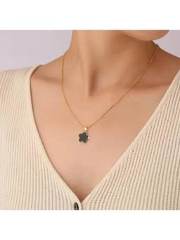 Miora - Gold Clover Plated Necklace