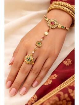 Miora - Multi-Color Aarohi Royale Haathphool