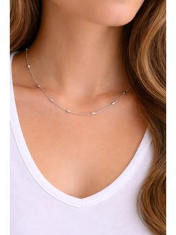 Miora - Silver Italian Bar Station Chain