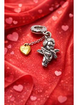 Miora - Silver Cupid Charm
