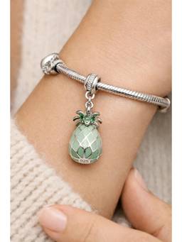 Miora - Silver Pineapple Charms