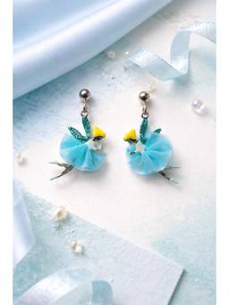 Miora - Silver Dancing Girl Earrings
