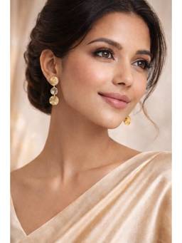 Miora - Gold Connecting Circle Earrings