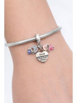 Miora - Silver Best Sister Charm