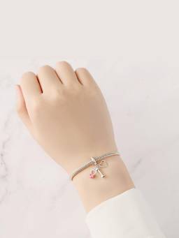 Miora - Silver Female Gym Enthusiast Charm
