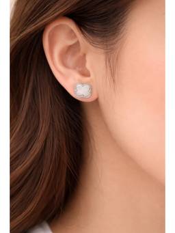 Miora - Silver lucky clover Earrings