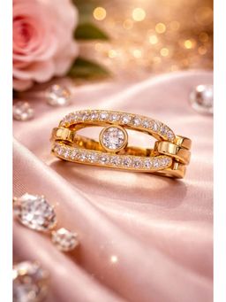 Miora - Silver Moving Zircon Band