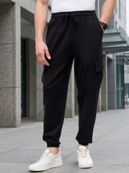 Styli - Oversized Fit Cargo Joggers With Elasticated Hem