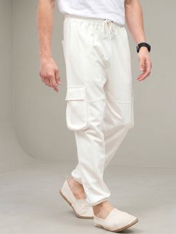 Styli - Oversized Cut and Sew Detail Cargo Joggers