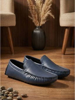 Styli - Men Blue Loafers