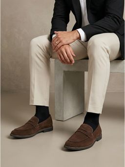 Styli - Men Brown Classic Loafers