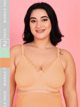 Mamma Presto - Non Padded Nursing Maternity Bra (Pack of 2)