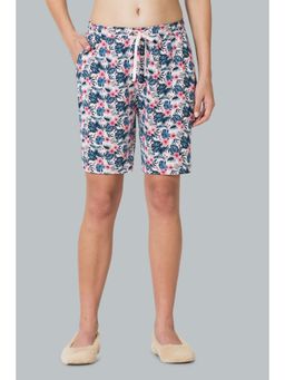 Van Heusen - Women Drawstring Waist & Functional Pocket Lounge Shorts - White