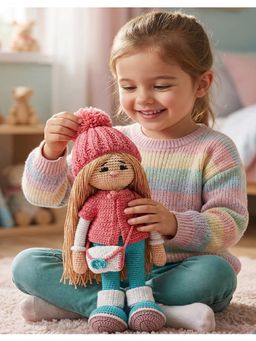 Bonfino - Premium Miss Bella Crochet Doll (0-36 Months)