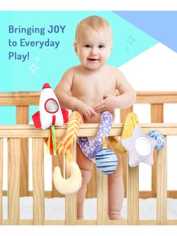 Bonfino - Premium Spiral Rocket Activity Toy (0-36 Months)