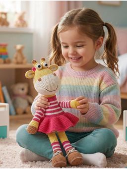 Bonfino - Premium Crochet Giraffe (0-36 Months)