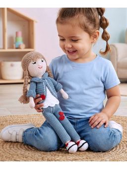 Bonfino - Premium Handmade Miss Helen Crochet Doll (0-36 Months)